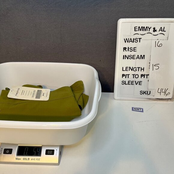 Fabletics Jillian Wrap Skirt Size M Green Pink Cargo Street Wear Sporty NEW - Picture 11 of 11